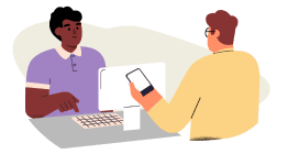 Ilustración de fraccionado de pago